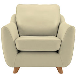 G Plan Vintage The Sixty Seven Leather Armchair Capri Leather Stone